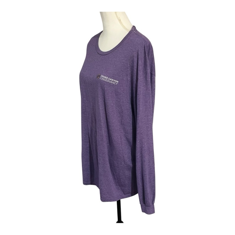 Grand Canyon Purple Long Sleeve Men's Shirt - Picture 3 of 7